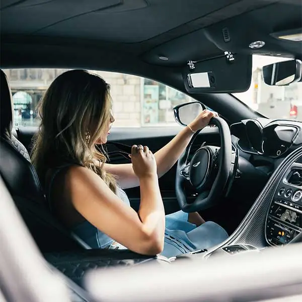 Ezee driving instructor with a student
